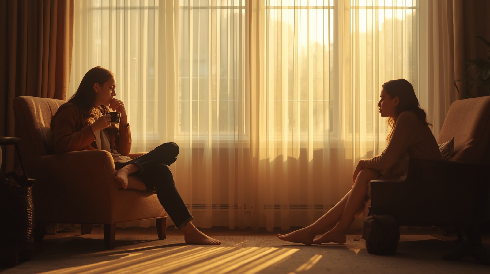 Cuando coqueteas con la idea de buscar ayuda